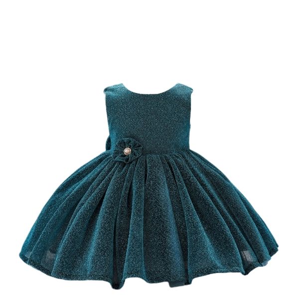 Rose Sparkle Party Dress
