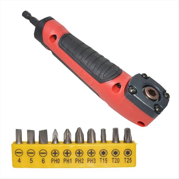 Electric Screwdriver Right-Angle Corner Operation Tool