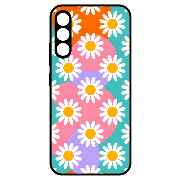 SUPERB. Cover Compatible with Samsung Galaxy S25 Plus - Groovy Daisy Delight