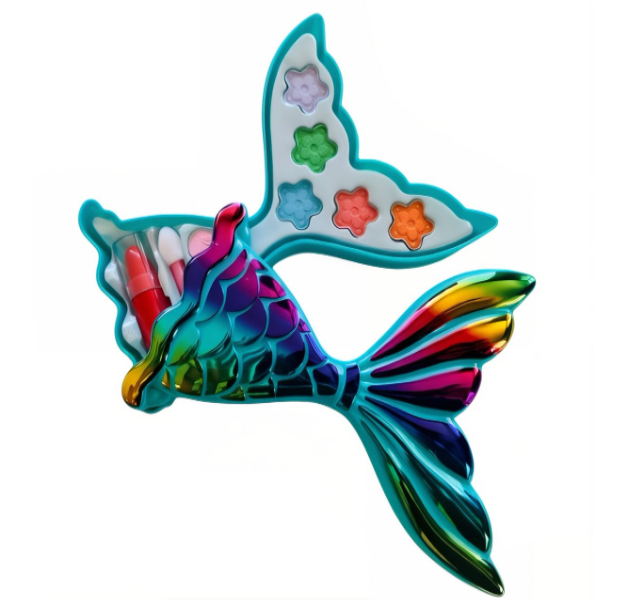 Mermaid Tail Makeup Set