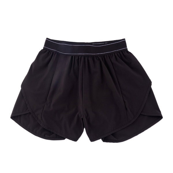 Breathable Yoga Fitness Shorts with Lining