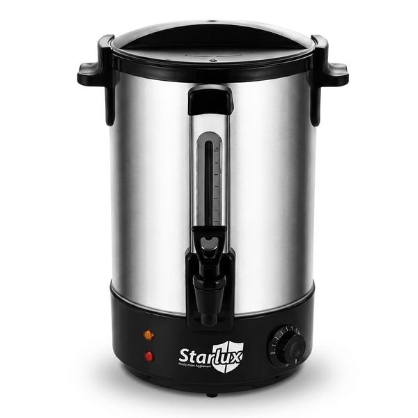 Starlux 12L Stainless Steel Electric Water Boiler Urn - 1500W