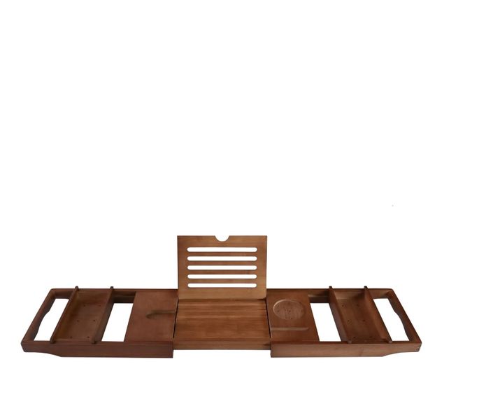 Brown Tray - Bathtub Tray Expandable