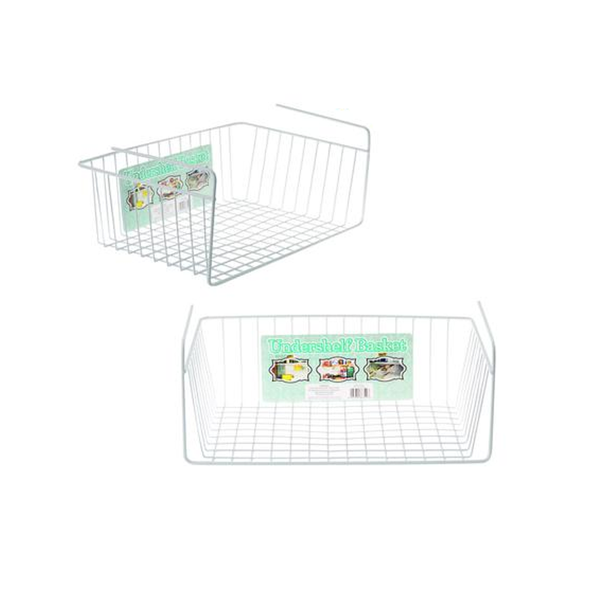 2-Pack Undershelf Storage Basket