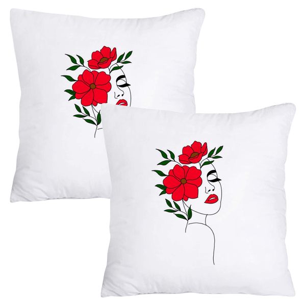 Scatter Cushion Cover Set -She's a lady