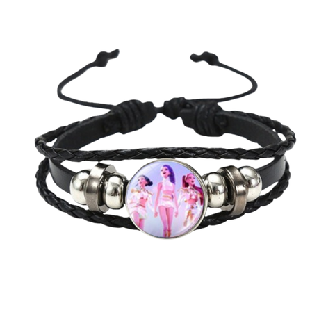 Animated Summer Outfits Girl Group Leather Bracelet Image
