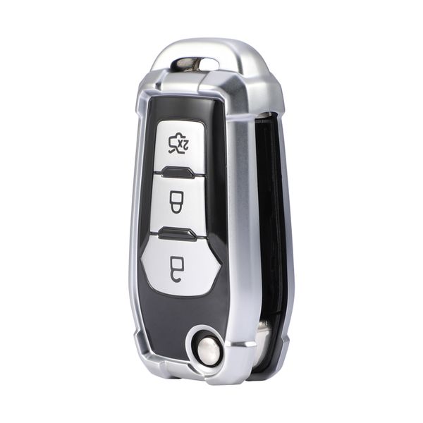 TPU Key Cover Mecha Look for Ford