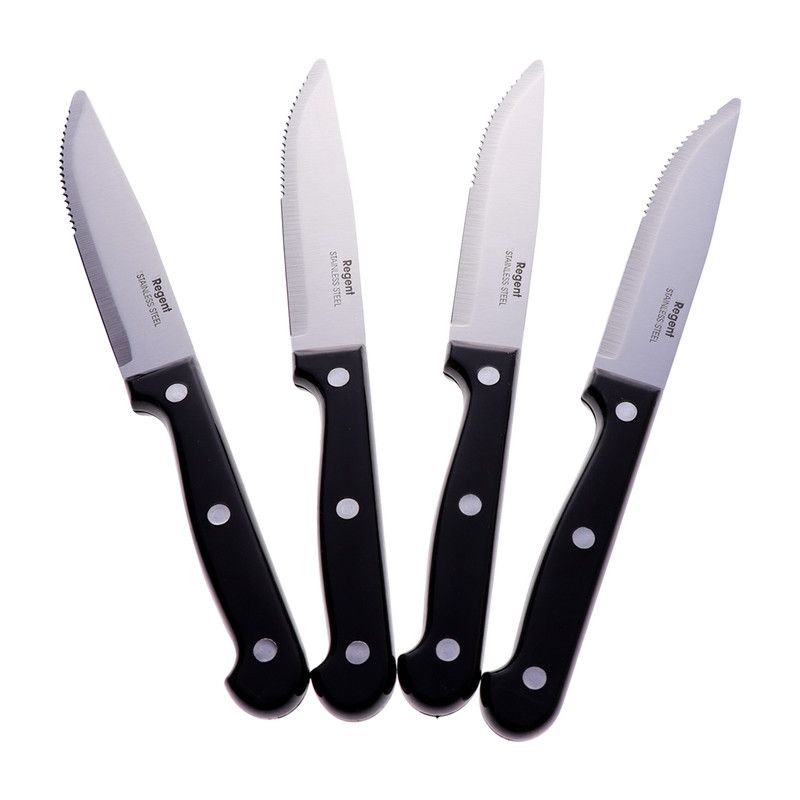Regent Kitchen Steak Knife 4 Piece Set 240X15X30mm Shop Today. Get