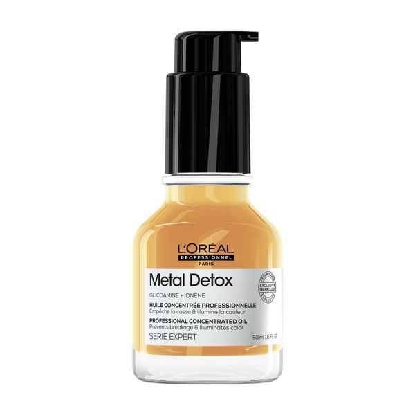 L'Oréal Professionnel Metal Detox Concentrated Hair Oil for Hair Breakage Protection - 50ml