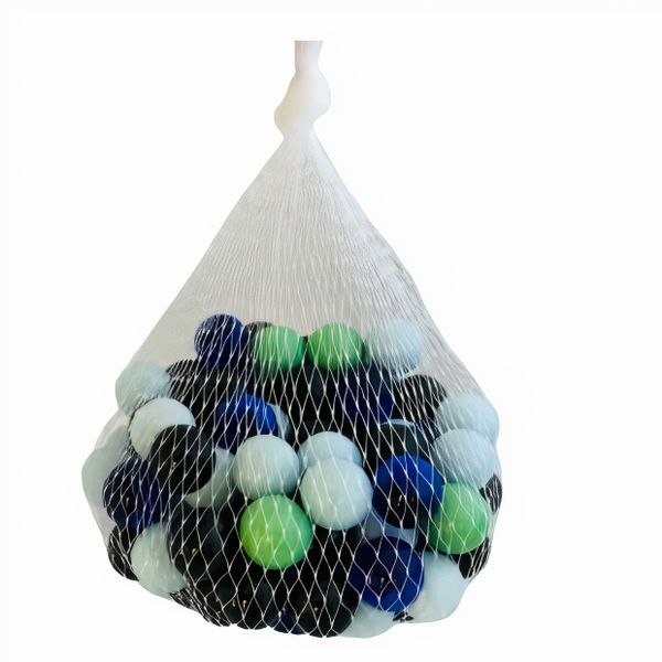 Solid Colour Marbles (100 Piece)
