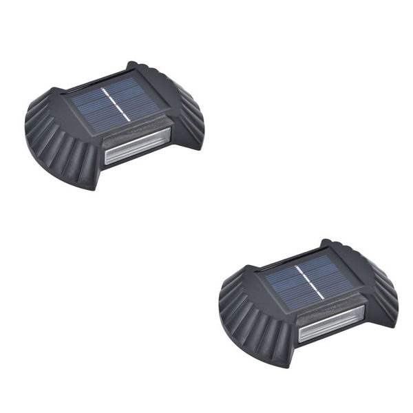 Yas-2 Double Head Solar Powered Wall Warm Light