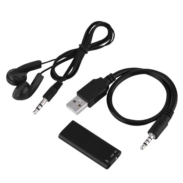 8GB Voice Recorder 192Kbps Noise Cancelling 15 hour Recording Mini Audio