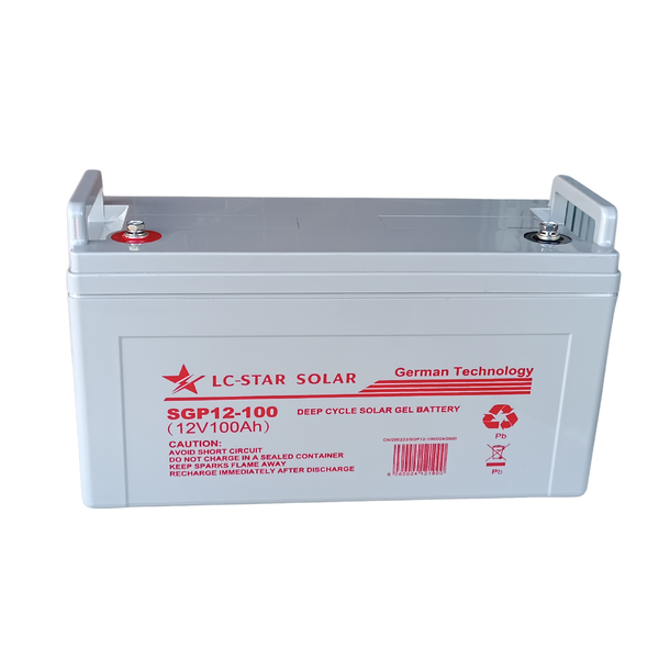 LC STAR SOLAR 12V 100AH Gel Battery