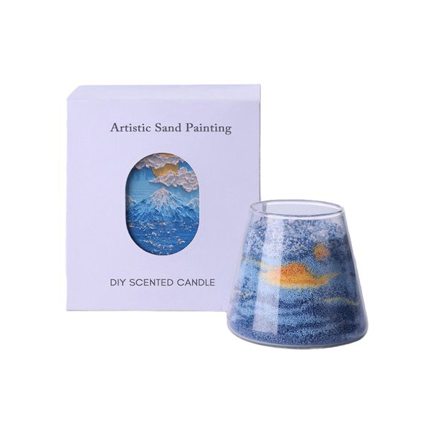 iKids DIY Sand Painting Scented Candle | English Pear and Freesia