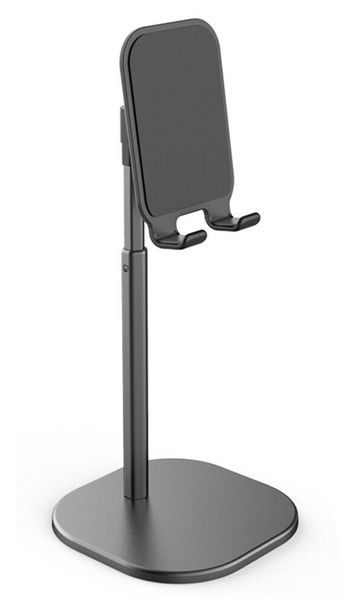 Cell Phone / Tablet Stand, Angle Adjustable, Stable Aluminum Metal (2192)