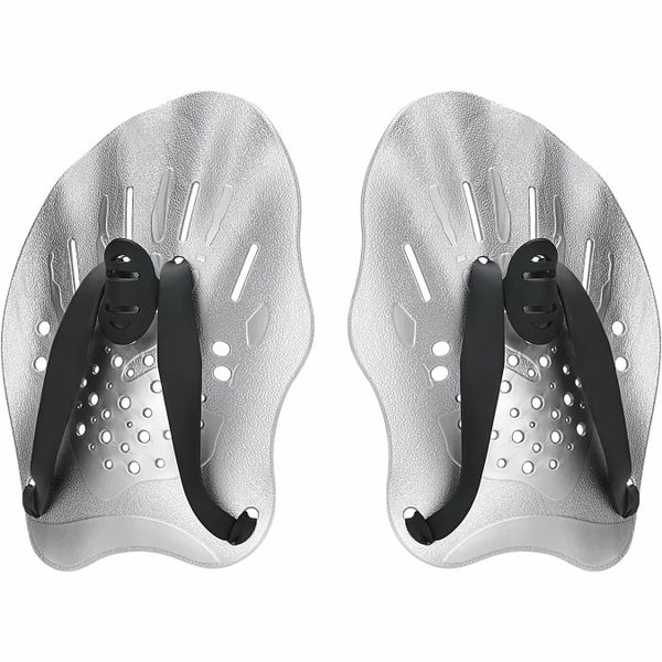 1Pair Swim Paddles Hand, Swim Training Hand Paddles with Adjustable Straps