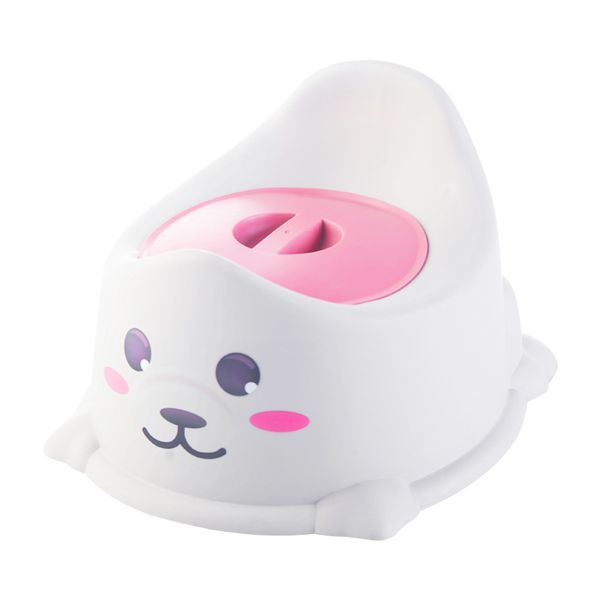 Baby Potty Training Seat with Backrest Pot for Kids Baby Boy - Pink