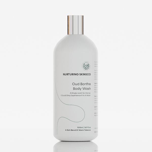 Nurturing SkinsCo Body Wash- Oud Bonfire ( Moisturiser Wash )