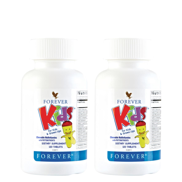 Forever Kids Chewable Multivitamins - Pack of 2