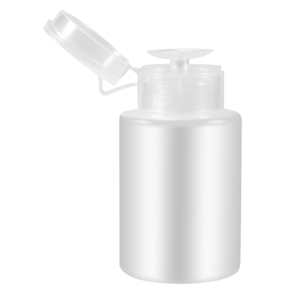 150Ml Nail Art Makeup Polish Plastic Pump Dispenser Bottle Remover White