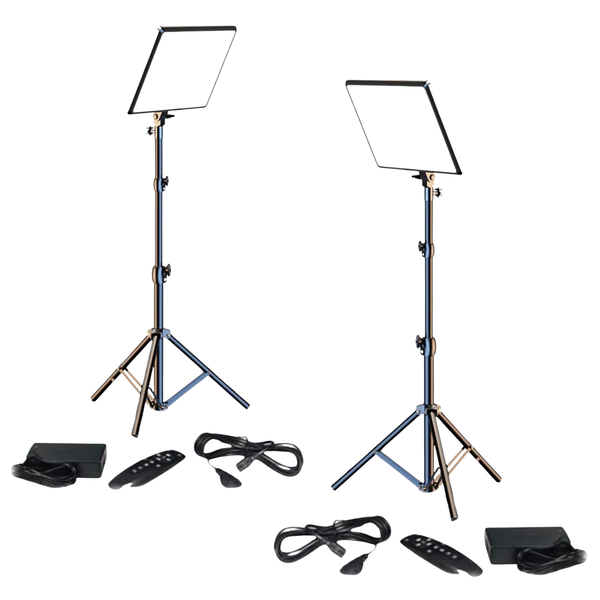 Trade Kite Pack of 2 - Professional Photography LED Lights A111 with Remote