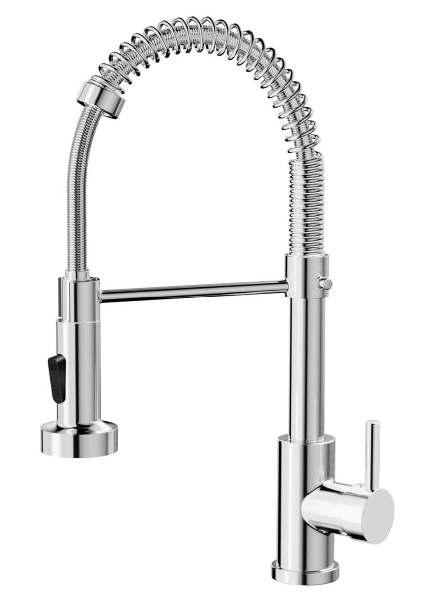 2000g Heavy Duty Spring Kitchen Sink Tap Mixer With Hose - Shine