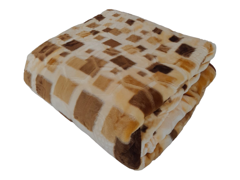 SMTE- Premium Elite Luxury Winter Blanket- Brown
