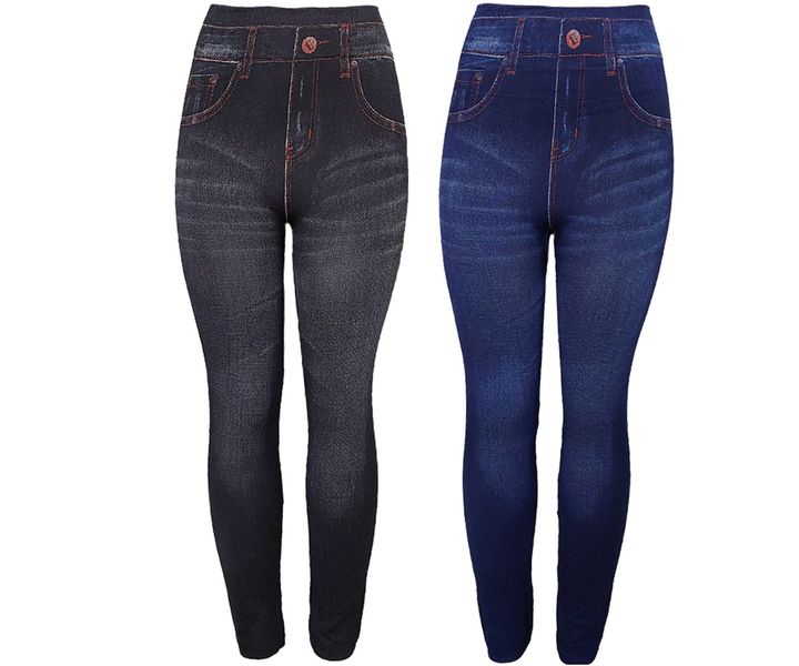 Legging Denim Lookalike set