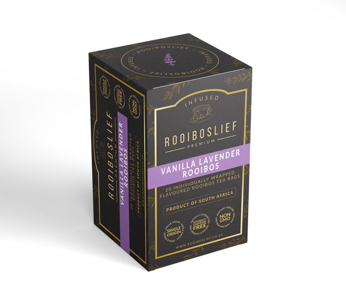 Rooiboslief Premium Infused Rooibos - Vanilla Lavender