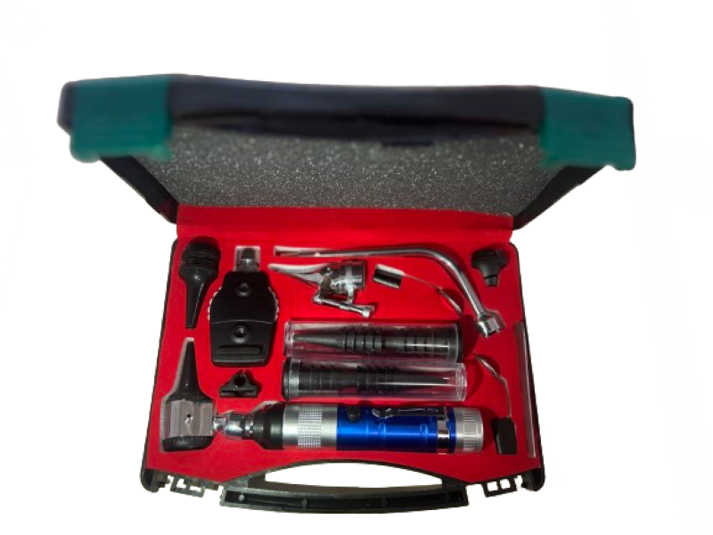 Blue Deluxe ENT Diagnostic Set