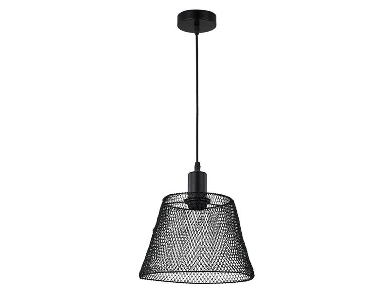 Black/Silver/Rosegold Steel Mesh Pendant Light 800mm Cord Length