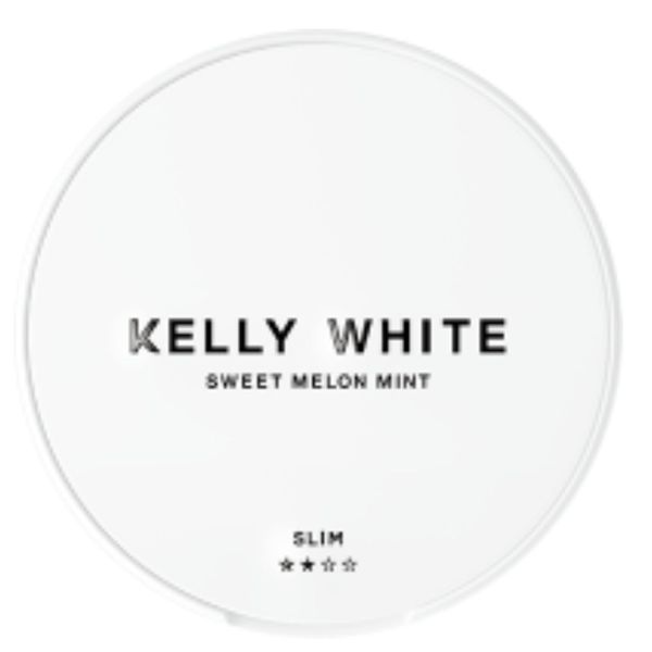 Kelly White Sweet Melon Mint 8mg Nicotine Pouches