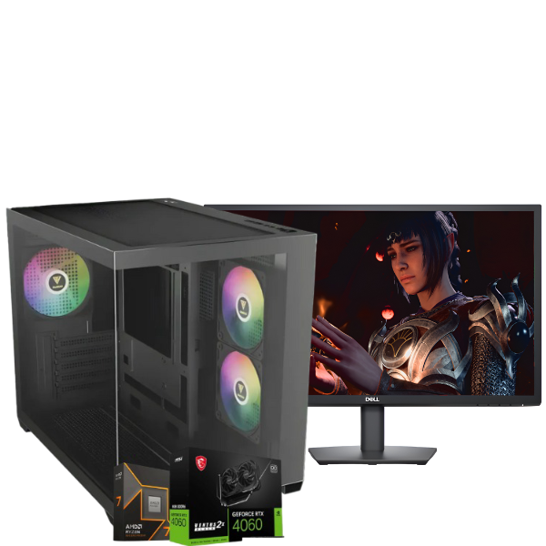 [Pre Built Bundle] Liquid Cooled RTX 4060 Ryzen 7 9700X - ShadowHeart