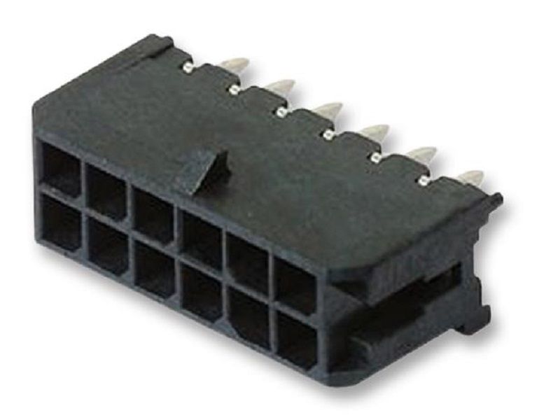 Molex (43045-0809) Pin Header, Power, 3 mm, 2 Rows, 8 Contacts