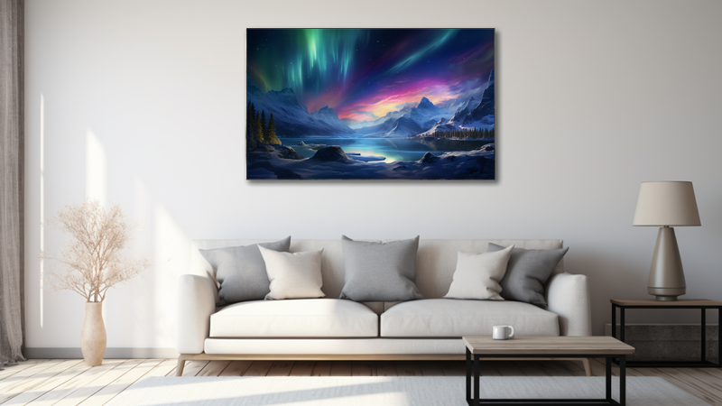 Canvas Wall Art - Aurora Acsnt Bold Abstract - MT0482