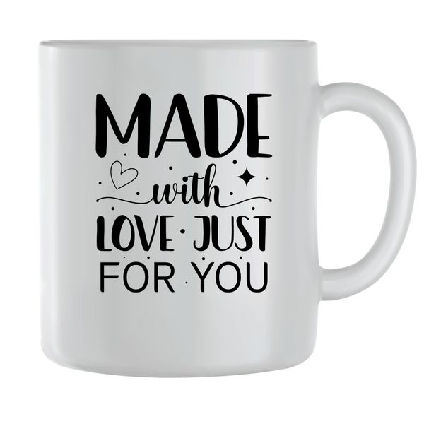 With Love Coffee Mugs for Men Women Small Business Graphic Cups Present 130