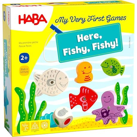 HABA Board Game My Very First Games, Here, Fishy, Fishy. 5661 Image