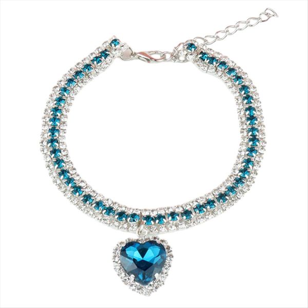 Dog Shiny Rhinestone Collar Pet Collar Puppy Supplies Accessories C