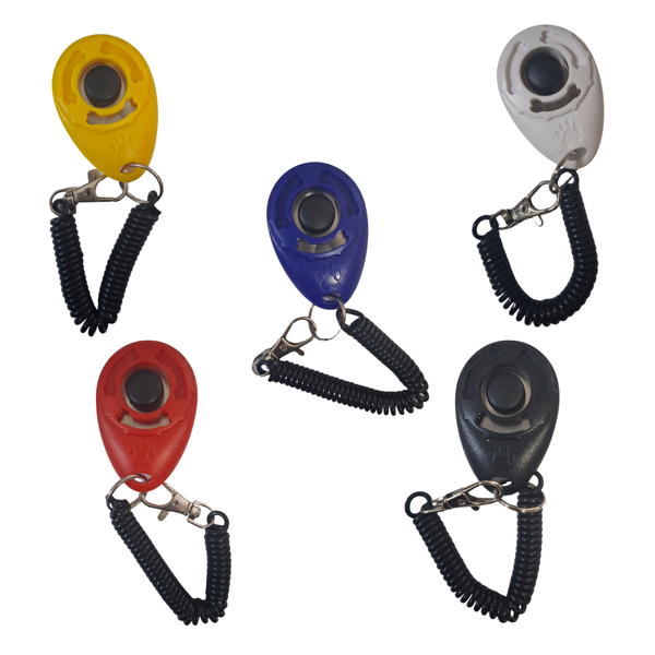 ipetcare Dog Training Clickers - Pack of 5 (Assorted Colours)