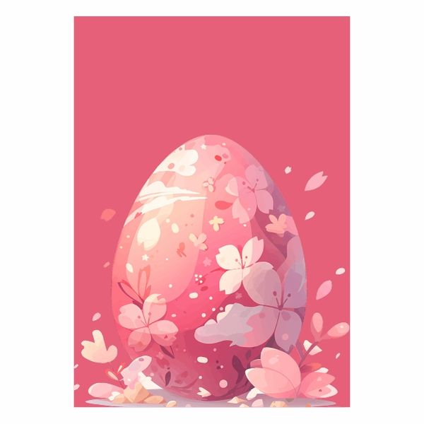 Pink Butta Easter Day - A1 poster