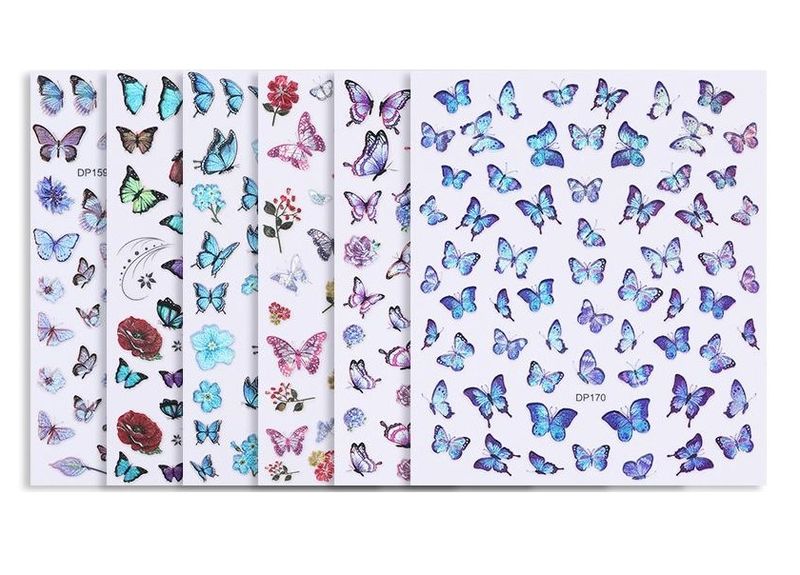 Lazer Buffer Nail Art Stickers