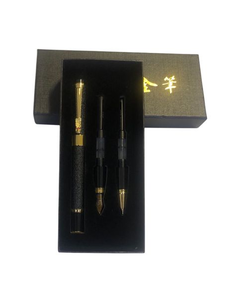 Elegant 3-Piece Fountain Pen Set