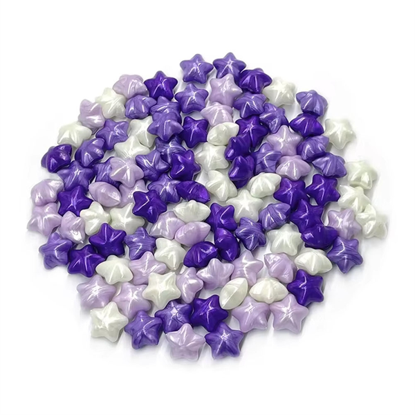 Mixed-Color Wax Beans Star-Sealed Wax Beans White+Purple