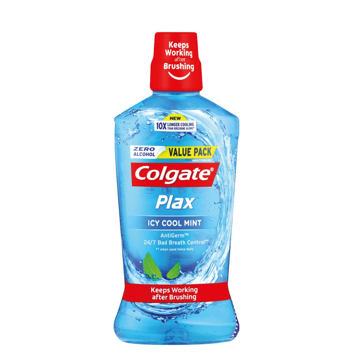 Colgate Plax Mouthwash, Icy Cool Mint - 750ml | Shop Today. Get it ...