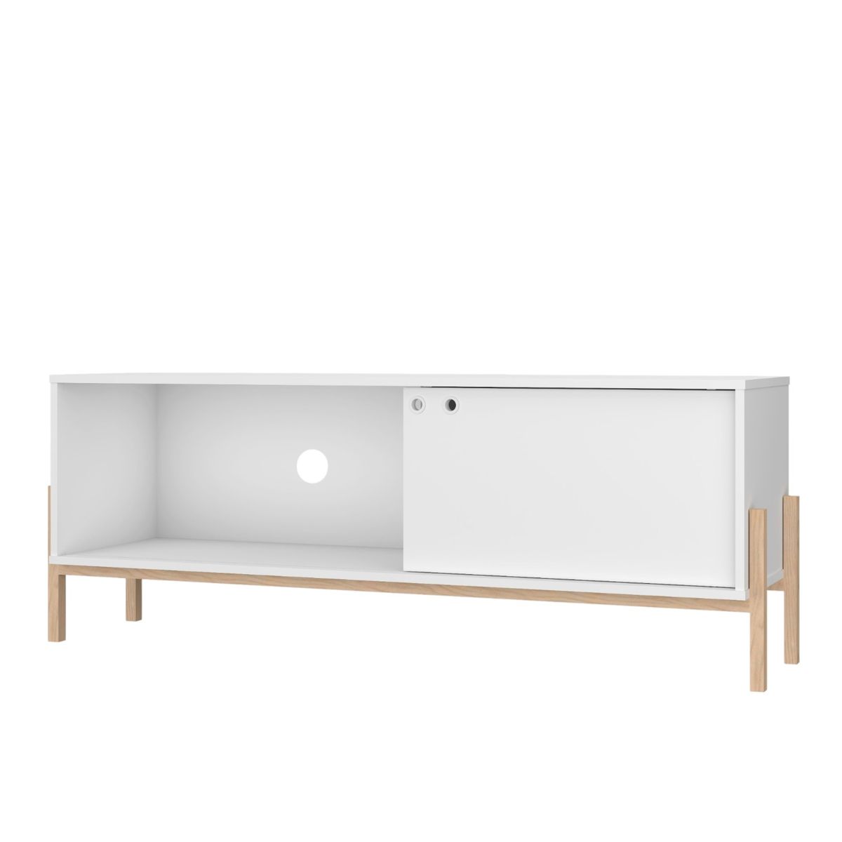 Hartin TV Stand White