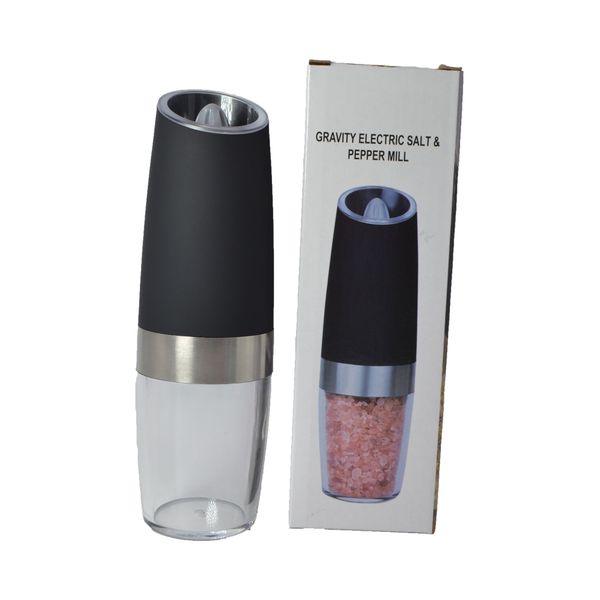 Gravity Electric Salt and Pepper Grinder Set Mill