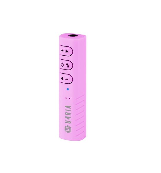U4RIA Bluetooth Aux Adapter BR1 (Pink)