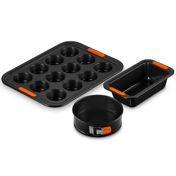 Le Creuset 3pc Bakeware Set (Loaf,Muffin,Springform)