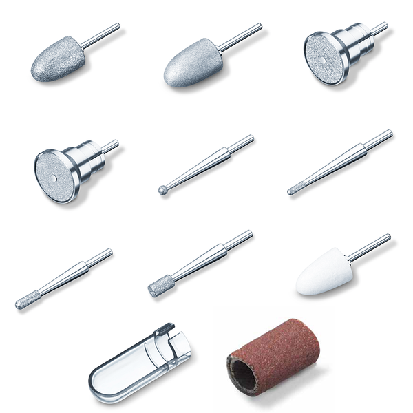 Beurer Replacement Set of 11 attachments for MP 100 Mani / Pedi Station