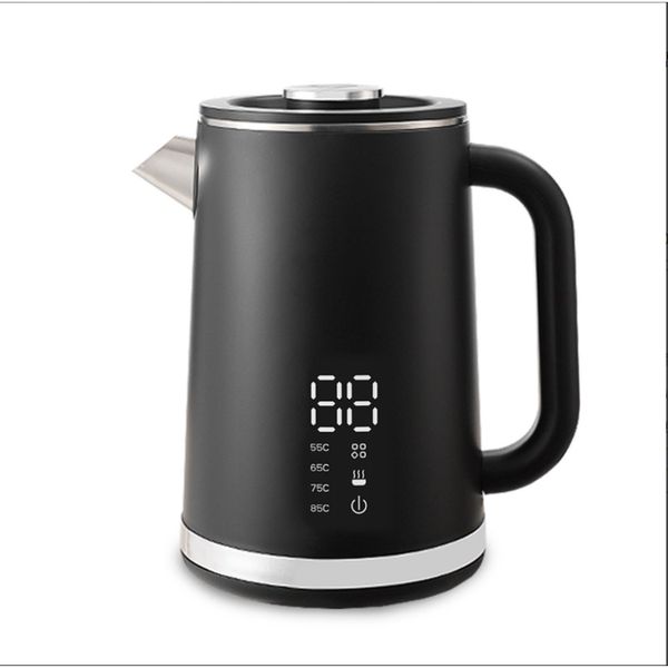 1.7 L Stainless Steel Kettle with Digital Control Panel